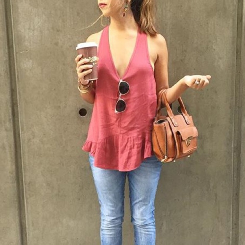 Ruffle top